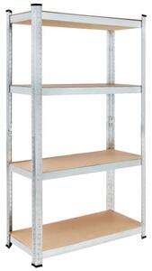 Regál 170x75x30 cm - 4 police
