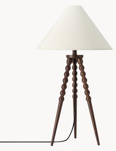 Ľanová stolová lampa Spira