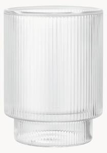 Ručne fúkané dvojstenné poháre Ripple, 2 ks, 220 ml