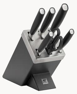 Súprava nožov so samoostriacim stojanom All Star, 7 ks