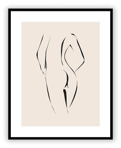 Obraz Nude Line III 40x 50 cm