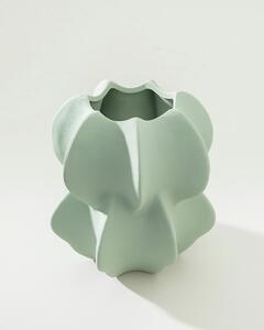 Váza Petal Green 15x17 cm