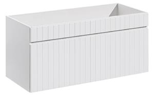 Kúpeľňová skrinka ICONIC WHITE 82-100-D-1S