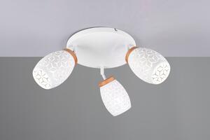 TRIO Reality R61573331 BIDAR stropné svietidlo D580mm 3xE14 biela matná