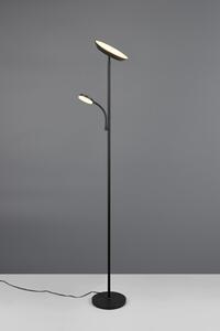 TRIO Reality R47842132 SPECTER stojacia lampa v1780mm SMD LED 17W/1900lm 2700+4000+6500K čierna matná
