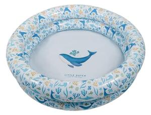 LITTLE DUTCH Bazénik nafukovací 80 cm Ocean Dreams Blue 2012388LD