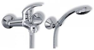 Vaňová batéria Novaservis Metalia 55 so sprchovacím setom 150 mm chróm 55020.0L