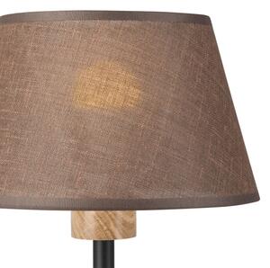 Brilagi - LED Stolná lampa ANTHONY 1xE14/40W/230V dub/hnedá