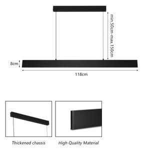 Brilagi - LED Stmiev. luster na lanku SLIMLINE LED/40W/230V 3000-6000K čierna + DO