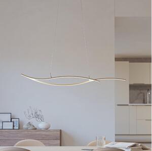 Eglo 901212 - LED Luster na lanku GRISOLIA LED/20W/230V 4000K béžová