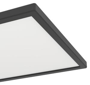 Eglo 901442-LED Kúpeľňové stropné svietidlo ROVITO 13,4W/230V 29x29cm IP44 čierna
