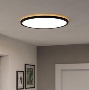 Eglo 901465-LED RGBW St. kúpeľ. svietidlo ROVITO-Z 16,8W/230V pr.50cm IP44 čierna