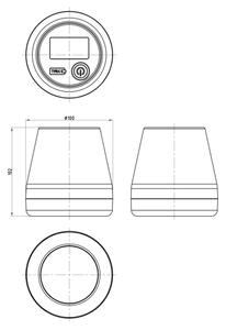 Globo 39906-18 - LED RGB Solárne svietidlo LED/0,2W/3,7V IP44