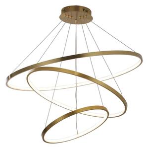LED Luster na lanku LEA LED/60W/230V 4000K pr. 80 cm zlatá