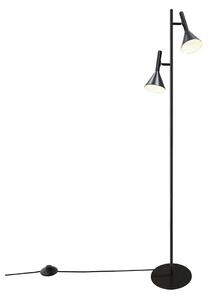 Nordlux - Stojacia lampa KELVIS 2xGU10/12W/230V čierna
