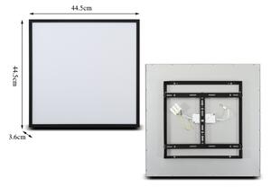 Brilagi - LED Stropné svietidlo SLIMFRAME LED/36W/230V 45x45 cm čierna
