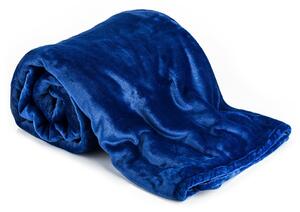 Jahu Deka XXL / Prehoz na posteľ modrá, 200 x 220 cm
