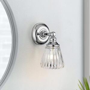 Quintiesse QN-KEYNES1-BATH-LED Kúpeľňové nástenné svietidlo KEYNES 1xG9/3W/230V IP44 chróm