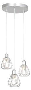 Visiaca lampa Okira Typ 1 - strieborná