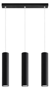 Sollux SL.0329 - Luster na lanku LAGOS 3 3xGU10/10W/230V čierna