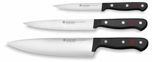 Wüsthof Wüsthof - Sada kuchynských nožov GOURMET 3 ks čierna GG301 + záruka 3 roky zadarmo