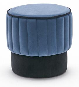 Stolička Rose Pouf Blue