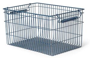 Ferm Living Úložný kôš Cala Stackable Baskets 2ks, dark blue