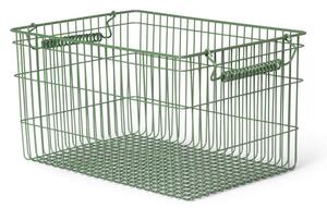 Ferm Living Úložný kôš Cala Stackable Baskets set 2ks, verdant green