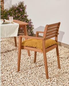 Záhradná stolička z akáciového dreva Kave Home Hanzel