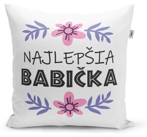Sablio Vankúš Najlepšia babička: 40x40 cm