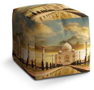 Sablio Taburet Taj Mahal - 40x40x40 cm