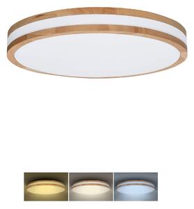 SOLIGHT LED stropné osvetlenie WOODY 25W 1350lm 3CCT IP20 29cm