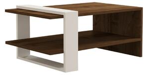 Konferenčný stolík Gaye Walnut White