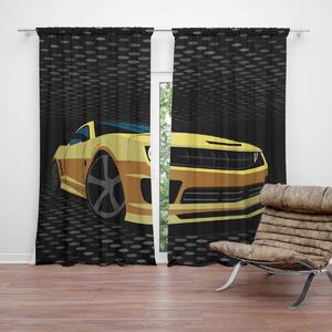 Sablio Záves Chevrolet Camaro Bodky: 2ks 140x250cm