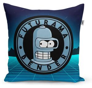 Sablio Vankúš Futurama Bender Štvrtá dimenzia - 40x40 cm