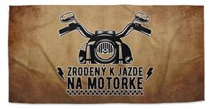 Sablio Uterák Zrodený k jazde na motorke - 30x50 cm
