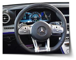 Sablio Plagát AMG interiér - 60x40 cm