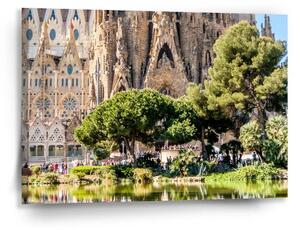 Sablio Obraz Barcelona Sagrada Familia - 90x60 cm