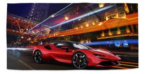 Sablio Uterák Ferrari na ulici - 30x50 cm