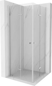 Mexen Lima DUO sprchovací kút 70x70 cm, priehľadný, chróm, 856-070-070-02-00