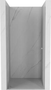 Mexen Pretoria, sprchové dvere do otvoru 85 x 190 cm, 6mm číre sklo, chrómový profil, 852-085-000-01-00-D