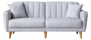 Hanah Home 3-miestna pohovka Aqua 210 cm šedá