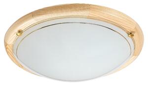 Rabalux UFON stropné drevené svietidlo 60W/E27/IP20 - svetlé drevo