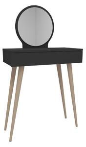 Kozmetický stolík Siena Anthracite