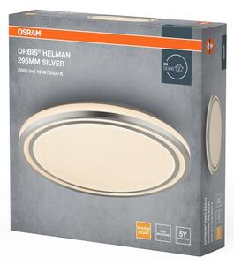 Osram - LED stropné svietidlo ORBIS HELMAN LED/16W/230V priemer 29,5 cm strieborné