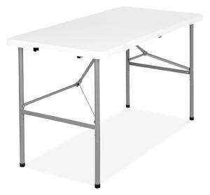 Aga Skladací plastový stolík 122x61x74 cm