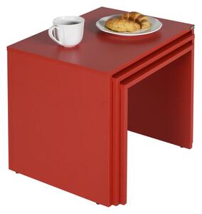 Skladací stôl SHP Red, 3 ks
