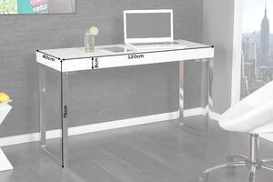 Stôl pod notebook White Desk 120x40cm white