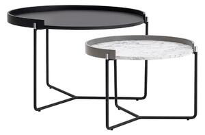 Skladací stôl Mandy Athracite, 2 ks