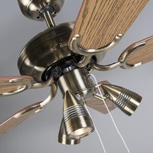 Stropný ventilátor bronzový - Mistral 42
